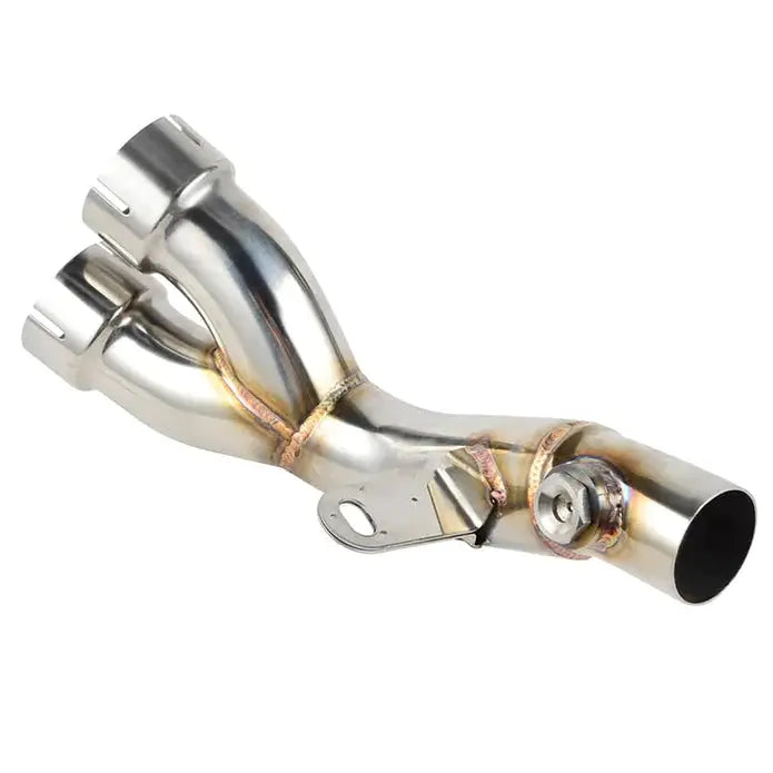 Downpipe Exhaust Y Middle Pipe Exhaust for 2006-2019 Yamaha YZF-R6 R600 Flashark
