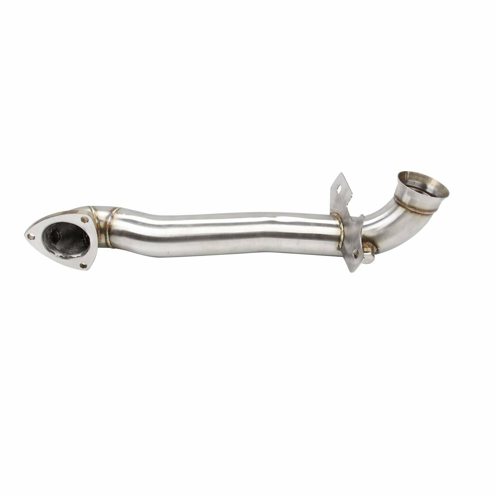 Tubo de escape para Mini Cooper R55-R61 1.6 Turbo de 2,5 pulgadas del año 2007 al 2016 con 2 tapones para sensor de O2