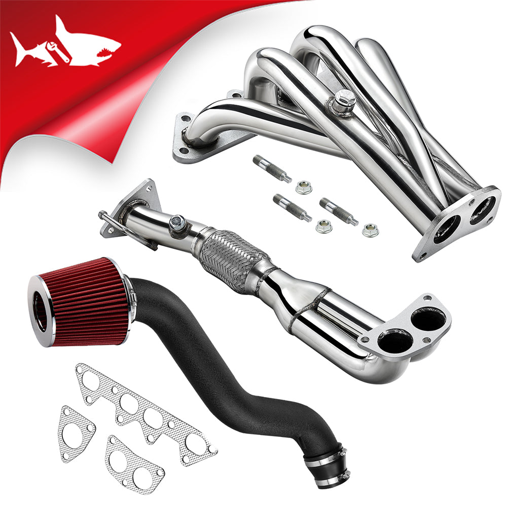 Colector de escape para Honda Accord EX/LX CG1/CG2 de 1998-2002 4 cilindros 4-2-1 2.3L F23A1/F23A4/F23A5
