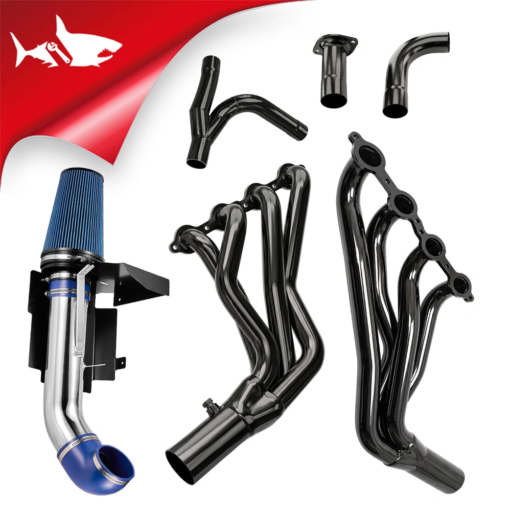 Long Tube Headers & Y-Pipe for 1999-2006 Chevrolet Silverado 1500 / Avalanche 1500丨GMC Sierra 1500丨4.8L / 5.3L / 6.0L V8丨2WD Only