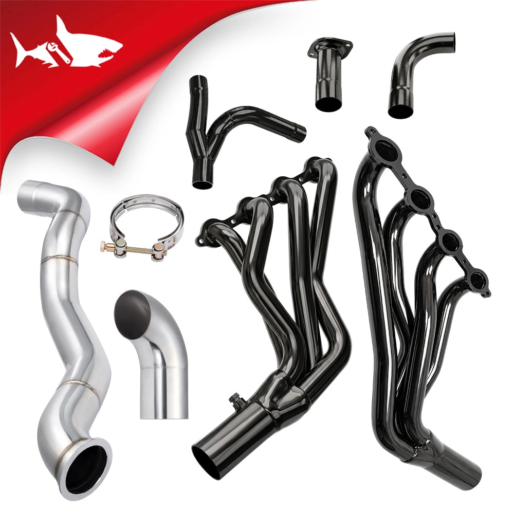 Long Tube Headers & Y-Pipe for 1999-2006 Chevrolet Silverado 1500 / Avalanche 1500丨GMC Sierra 1500丨4.8L / 5.3L / 6.0L V8丨2WD Only