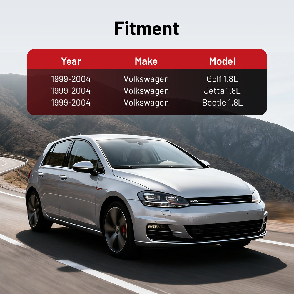 3 Inch Exhaust Turbo Downpipe for 1999-2004 Volkswagen VW MK4 Golf/Jetta/Beetle 1.8L