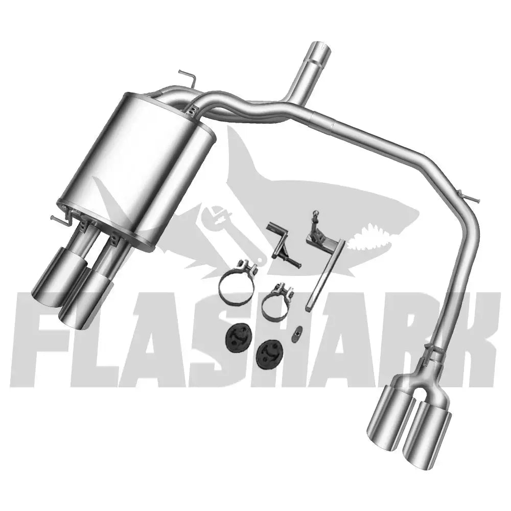 Exhaust Header/Catback Exhaust for 2000–2006 E46 320i 2000–2004 E39 525i 2002–2005 E85 Z4 2.5i/3.0i Flashark