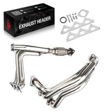 Colector de escape para Mitsubishi 3000GT Stealth DOHC V6 Maximizer Steel 3.0L sin turbo de 1991-1999