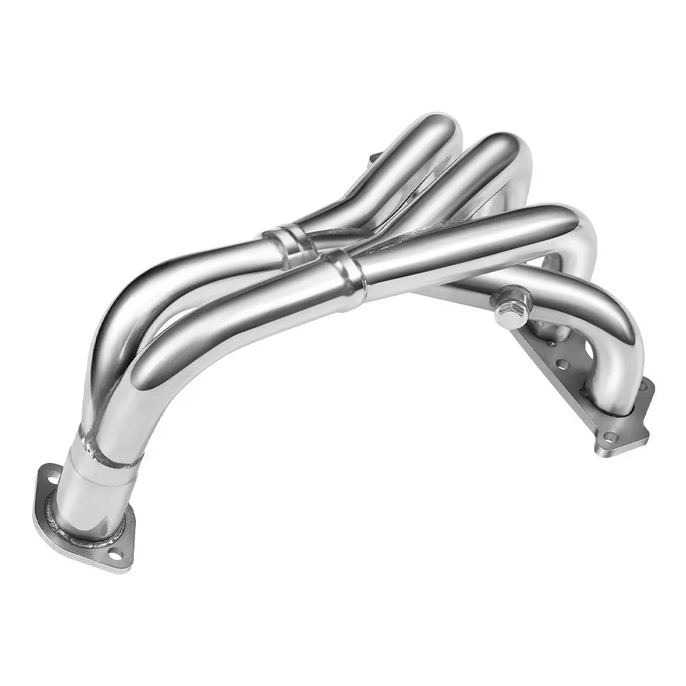 Exhaust Header for 1995-2000 Hyundai Elantra 1997-2001 Hyundai Tiburon 2.0L 4Cyl 4 Cylinder 4-2-1 Flashark