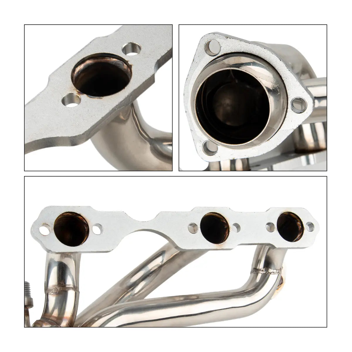 Exhaust Header for 1996-2001 Chevrolet Chevy S10 Blazer GMC Sonoma Jimmy 4.3L V6 4WD Flashark