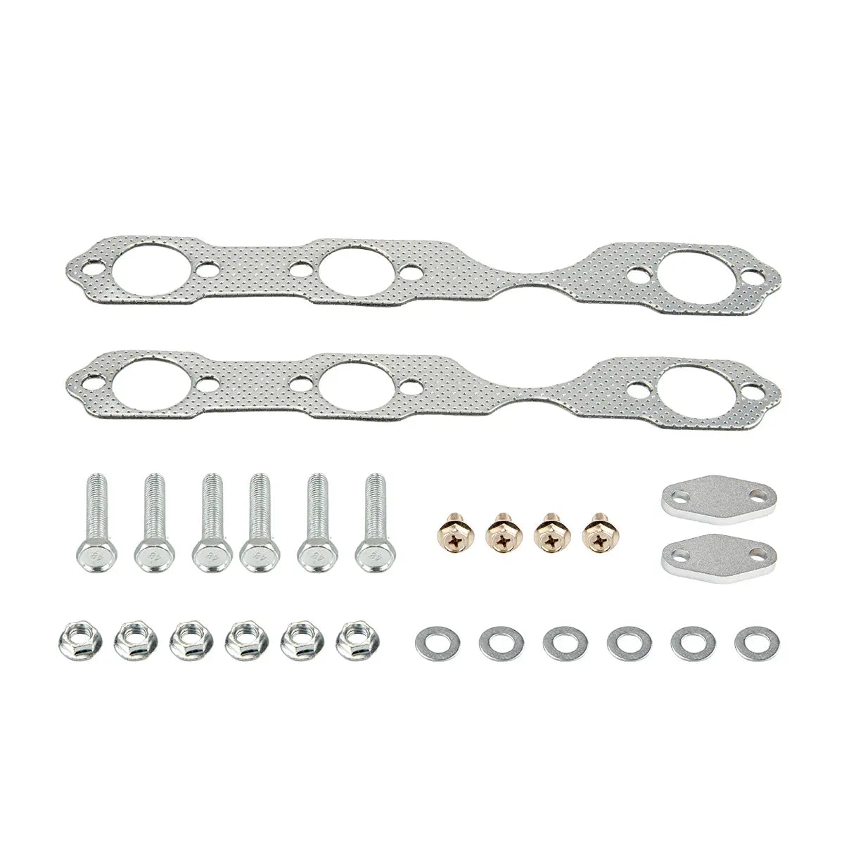 Exhaust Header for 1996-2001 Chevrolet Chevy S10 Blazer GMC Sonoma Jimmy 4.3L V6 4WD Flashark