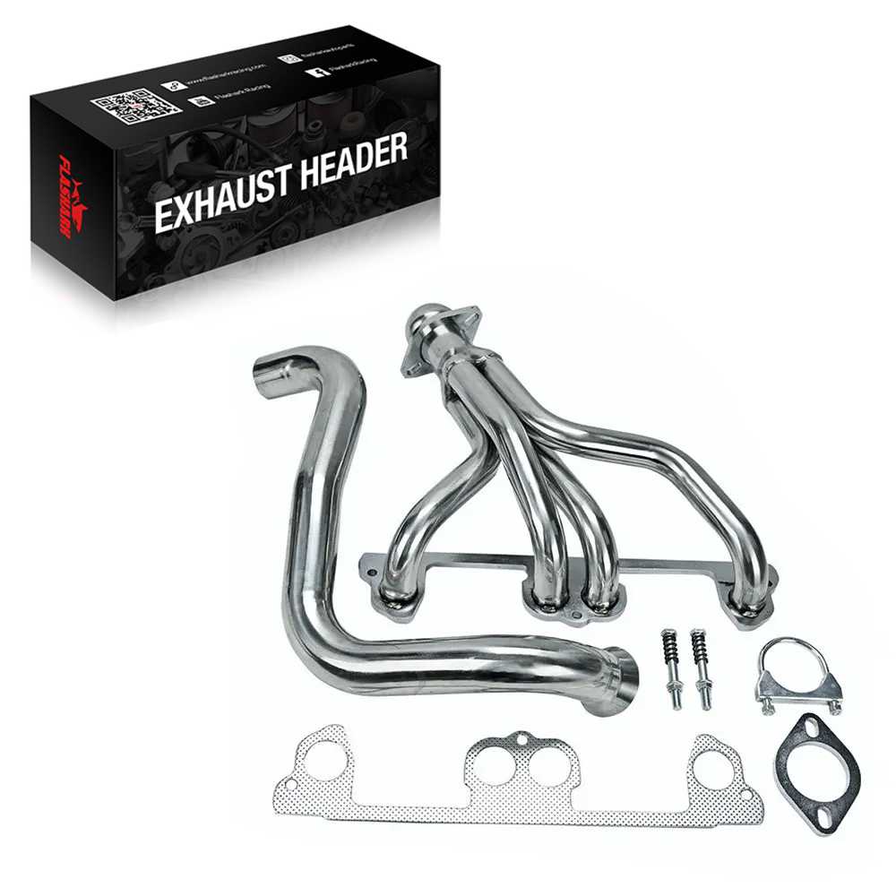 Exhaust Header for 1997-1999 Jeep Wrangler TJ 2.5L L4 Flashark