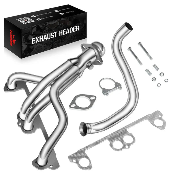 Exhaust Header for 1997-1999 Jeep Wrangler TJ 2.5L L4 Flashark