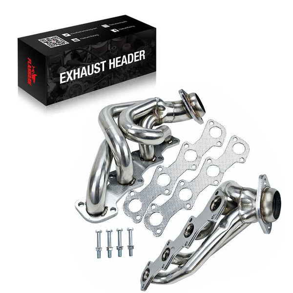 Exhaust Header for 1997-2003 Ford F150/F250 Expedition 5.4L V8 Engine Flashark