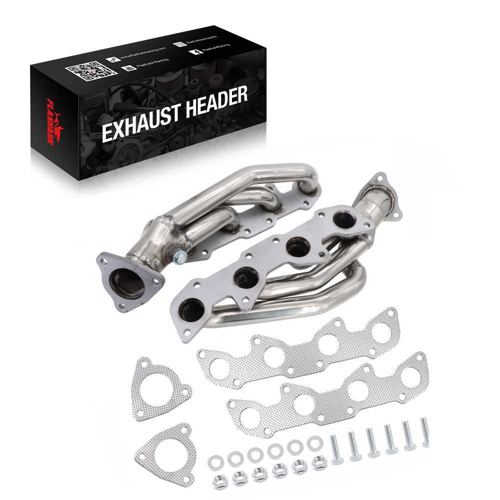 Exhaust Header for 2000-2004 Toyota Tundra/Sequoia 4.7L V8 Flashark