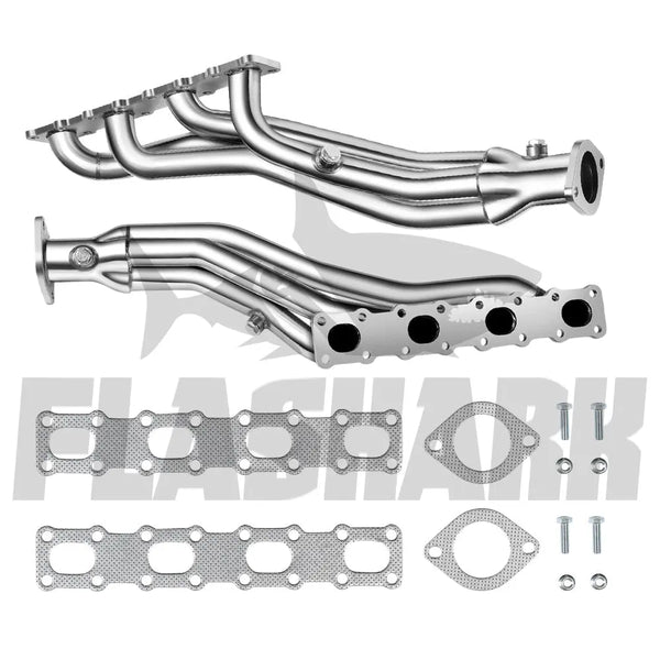 Exhaust Header for 2004-2008 Nissan Titan 5.6L V8 VK56 Flashark