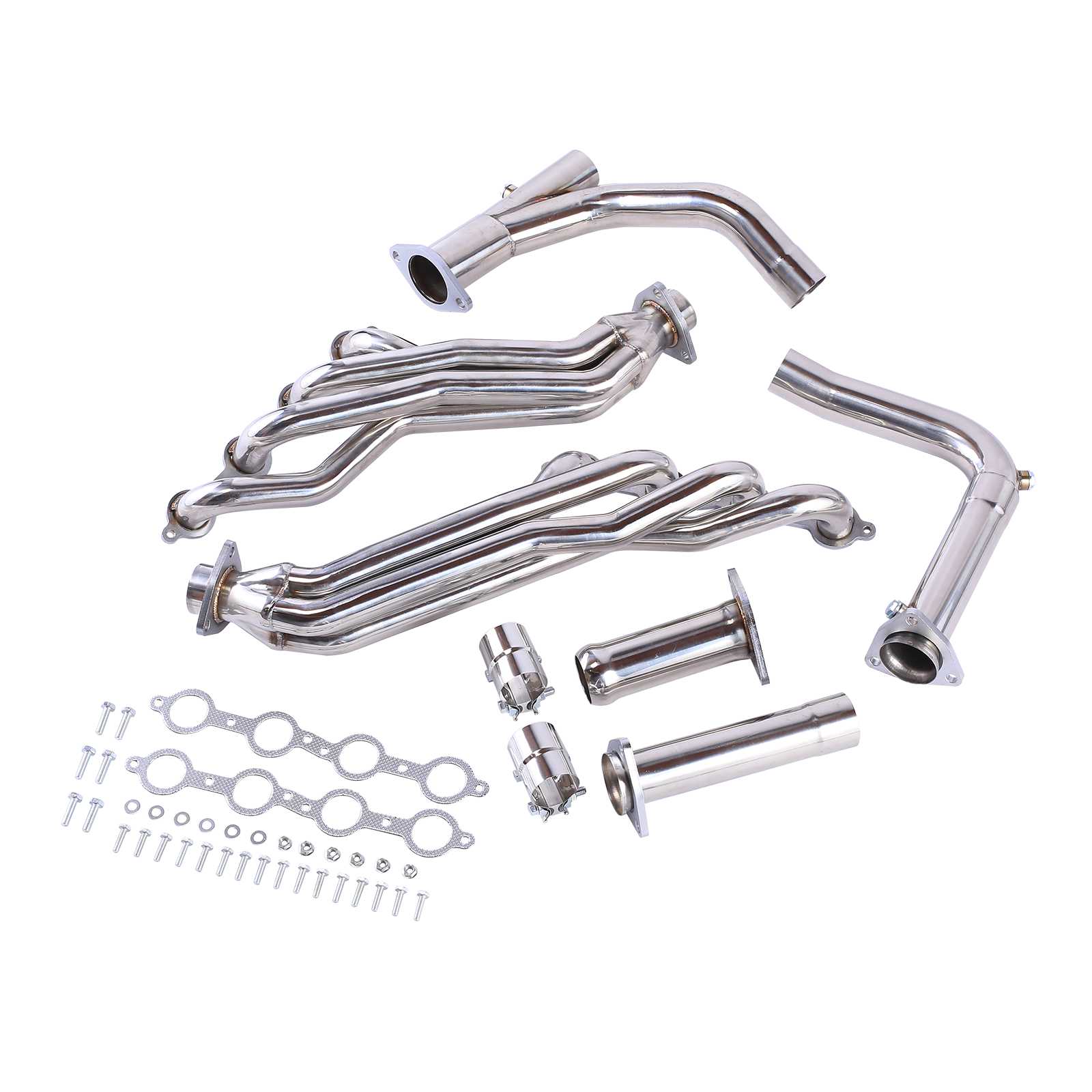 Exhaust Header for 2007-2014 Chevy GMC 4.8L 5.3L 6.0L Flashark