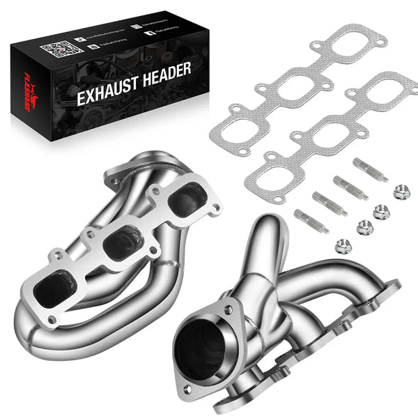 Exhaust Header for 2011-2017 Ford Mustang 3.7 V6 D2C Flashark