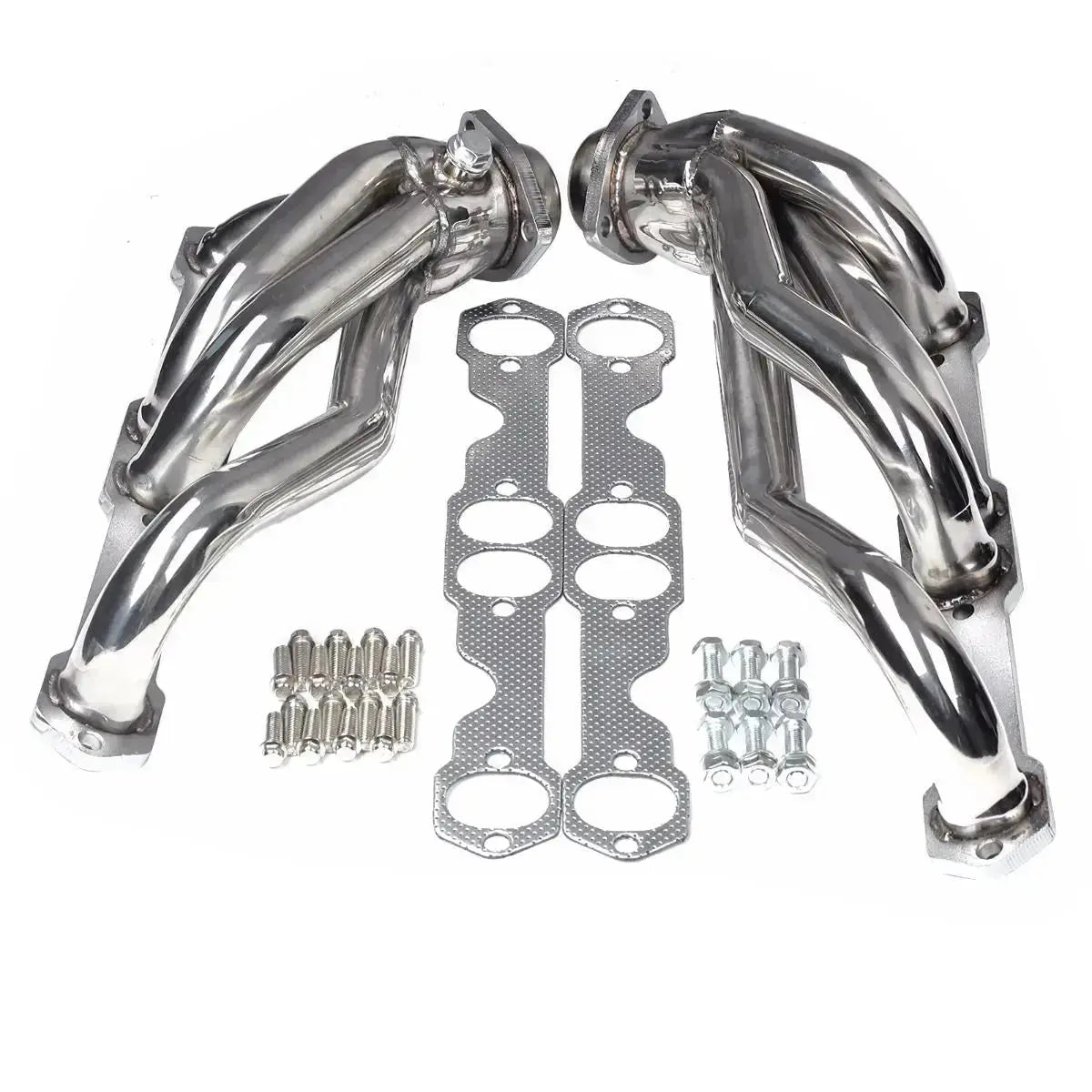 Shorty Headers for 88-95 Chevy GMC Pickups SUVs 5.0/5.7L | Black Paint - PowerGo Motorsport Shorty Headers for 88-95 Chevy GMC Pickups SUVs 5.0/5.7L | Black Paint - PowerGo Motorsport