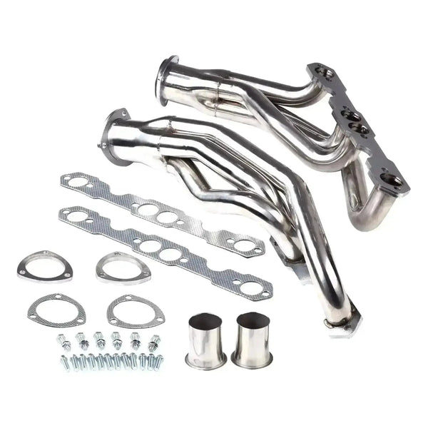 Colector De Escape De 2 Piezas Para Chevy/GMC C/K 1500-2500 Suburban 1988-1995 (V8 5.0L/5.7L) - Incluye Juntas Y Tornillos