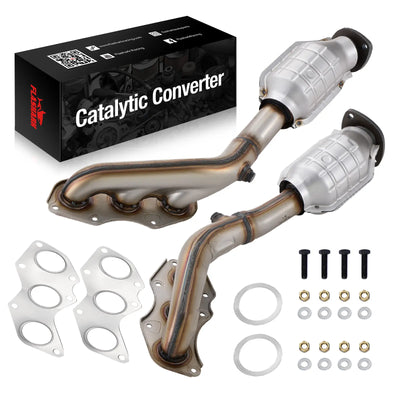 Exhaust Manifold Catalytic Converter Kit for 2006 - 2017 Lexus IS250/IS350/GS350/RC350 2.5L/3.5L V6 2PC-Direct Fit，E.P.A. Compliant