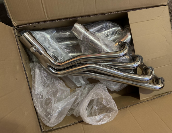 Cold Air Intake + Headers Kit for 1999–2006 Chevy Silverado/Avalanche 1500 4.8L 5.3L 6.0L 2WD