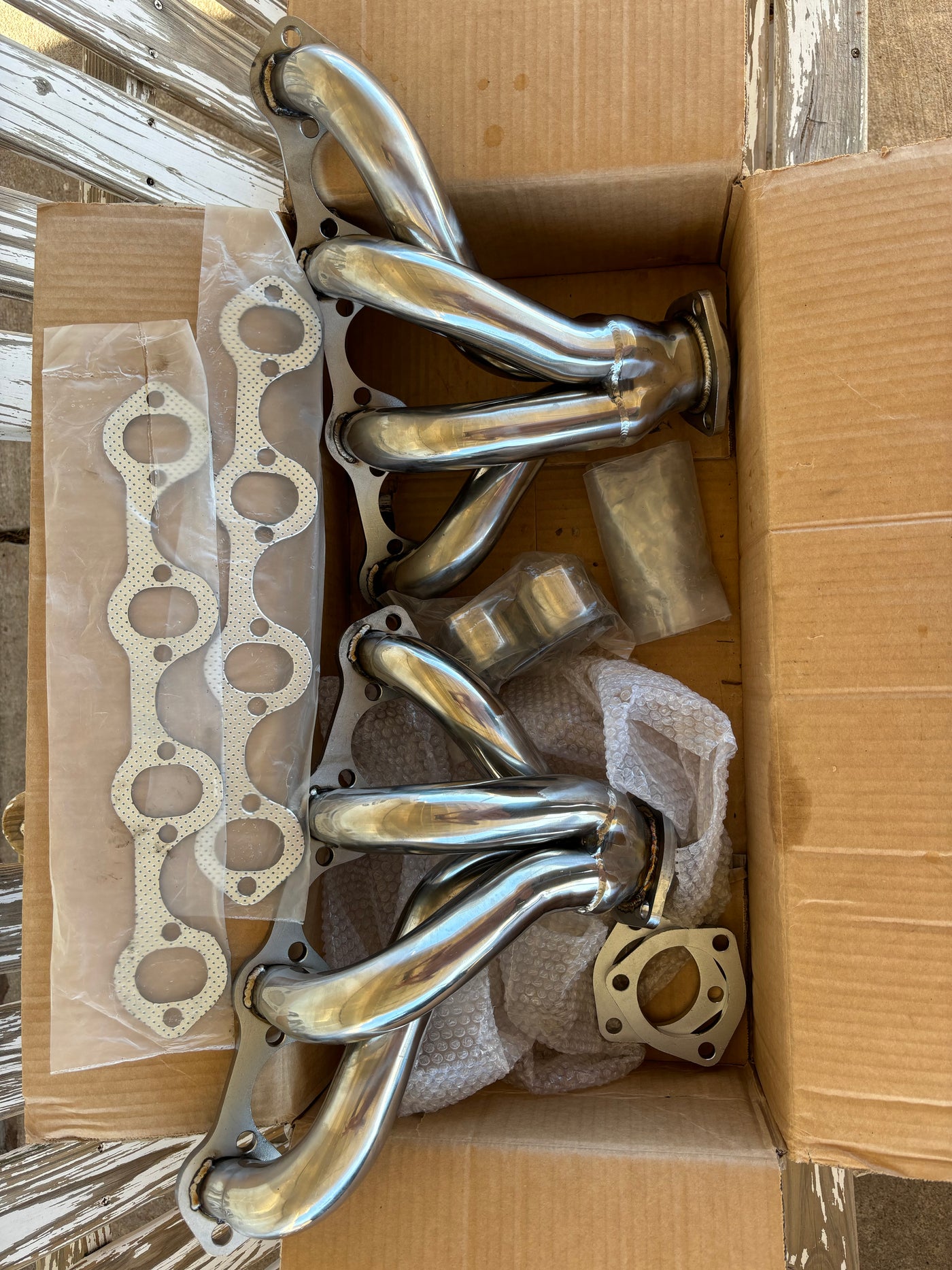 Exhaust Header for 1964-1978 Ford SBF 260/289/302 V8 Stainless Hugger