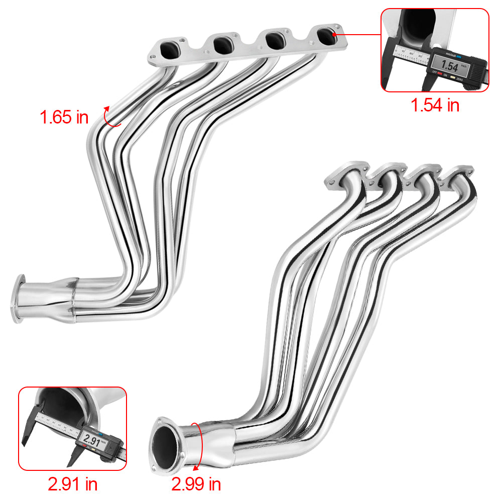 Exhaust Header for 1977-1979 Ford Bronco F100 F150 F250 F350 4WD 351M/400M 5.8L 6.6L P/U