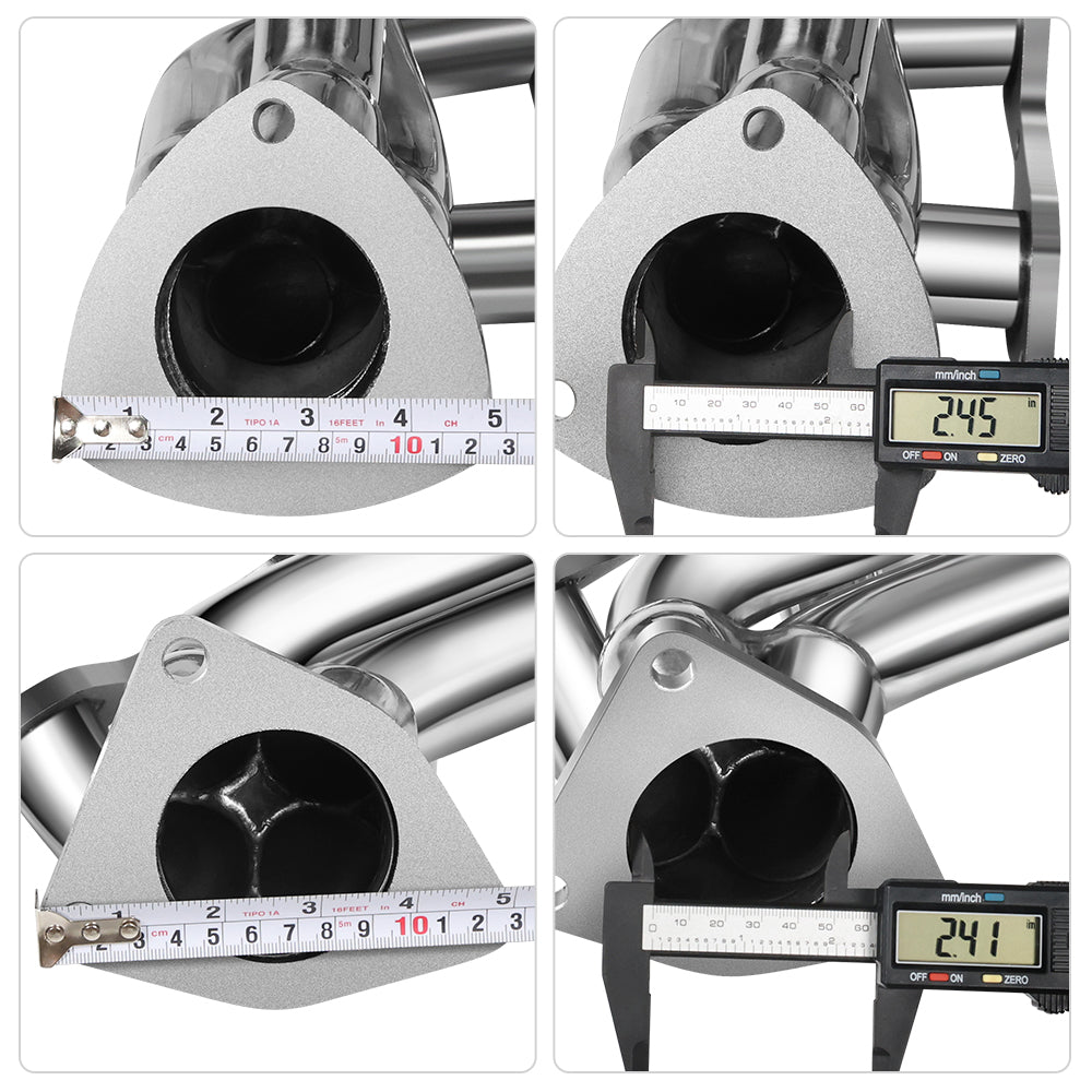 Shorty Header for 2000-2006 GMC Yukon/Sierra Chevy Avalanche/Silverado/Suburban 1500 4.8L/5.3L