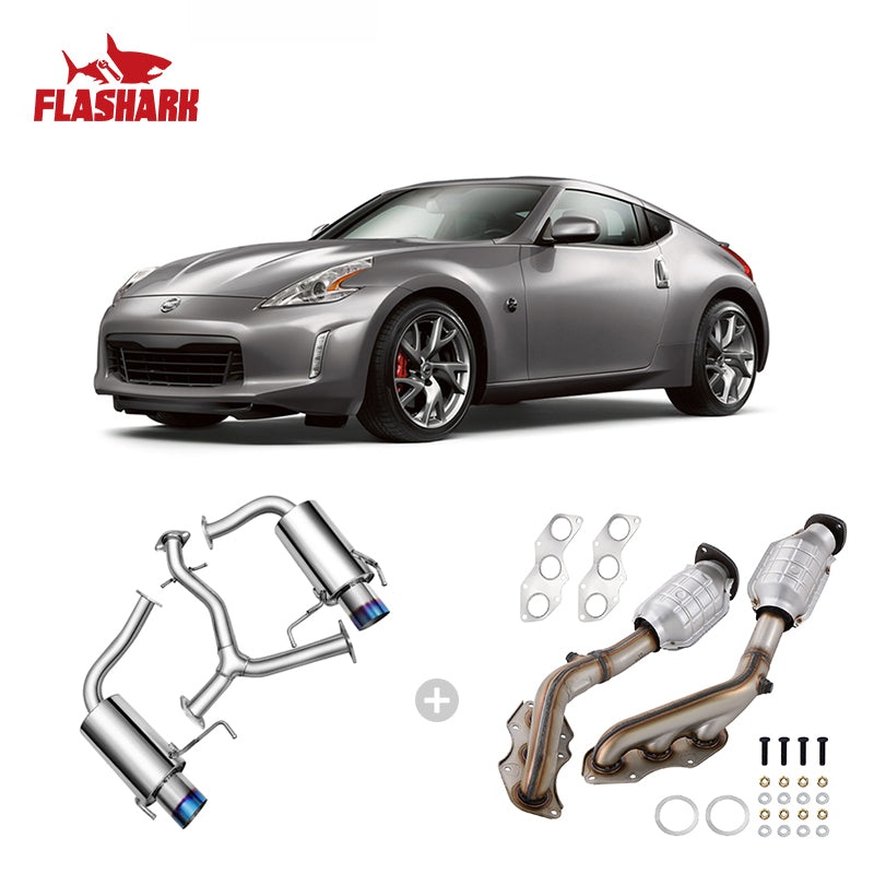 Catback Exhaust System For 2006-2013 Lexus IS250 IS350 V6 Sedan w/ Burnt Tip