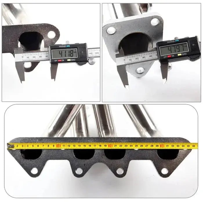 Exhaust Header for 1998-2002 Honda Accord EX/ LX CG1/ CG2 4Cyl 4-2-1 2.3L F23A4/ F23A5 Flashark