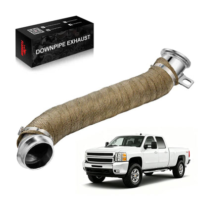 Downpipe Exhaust For 2004.5-2010 Chevy/GMC 6.6L Duramax LLY/LBZ/LMM Diesel 3 Inch