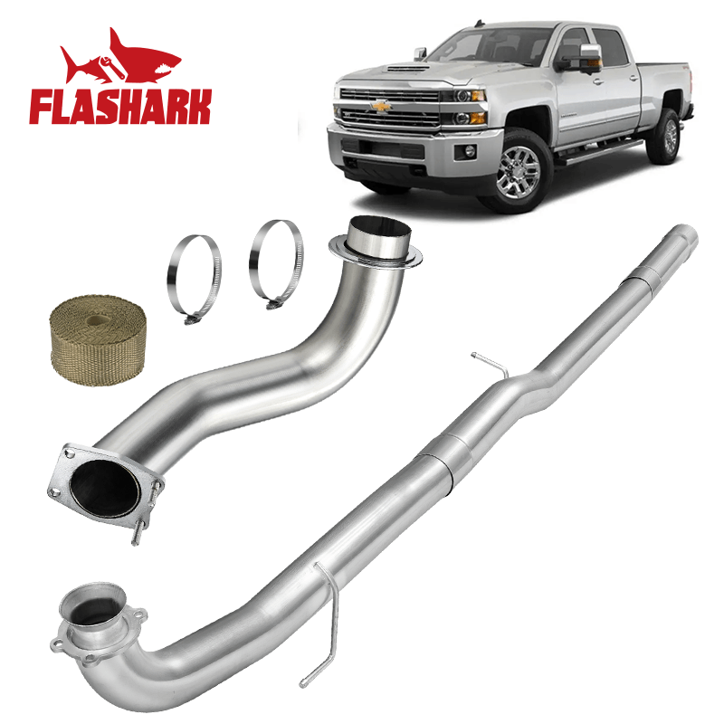 Tubo de escape para Chevy L5P Duramax Diesel 6.6L 3.5 pulgadas (2017-2023)