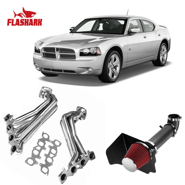 6.1/5.7 Hemi Long Tube Headers for Dodge Charger/Challenger