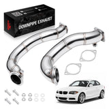 Tubo de escape de bajada para BMW N54 335i/135i 2007-2010 de 3 pulgadas