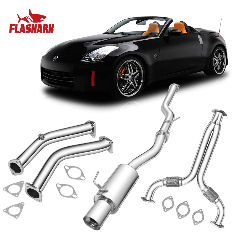 Downpipe Exhaust/Test Pipes for 2003-2007 Nissan 350z Infiniti G35 With Gaskets And Bolts