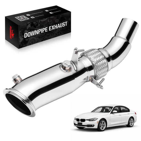 3" Catless Downpipe for 2012-2015 BMW 328i F30 F31 & 2014-2016 BMW 428i F32 & 228i F22 — N20 2.0L Turbo