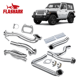 Catless Downpipe Exhaust for 2012-2018 Jeep Wrangler JK 3.6L V6
