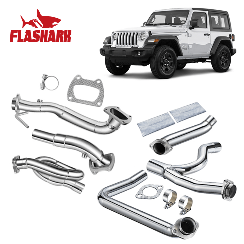 Tubo de escape de 2 pulgadas para Jeep Wrangler JK 3.6L 2012-2018
