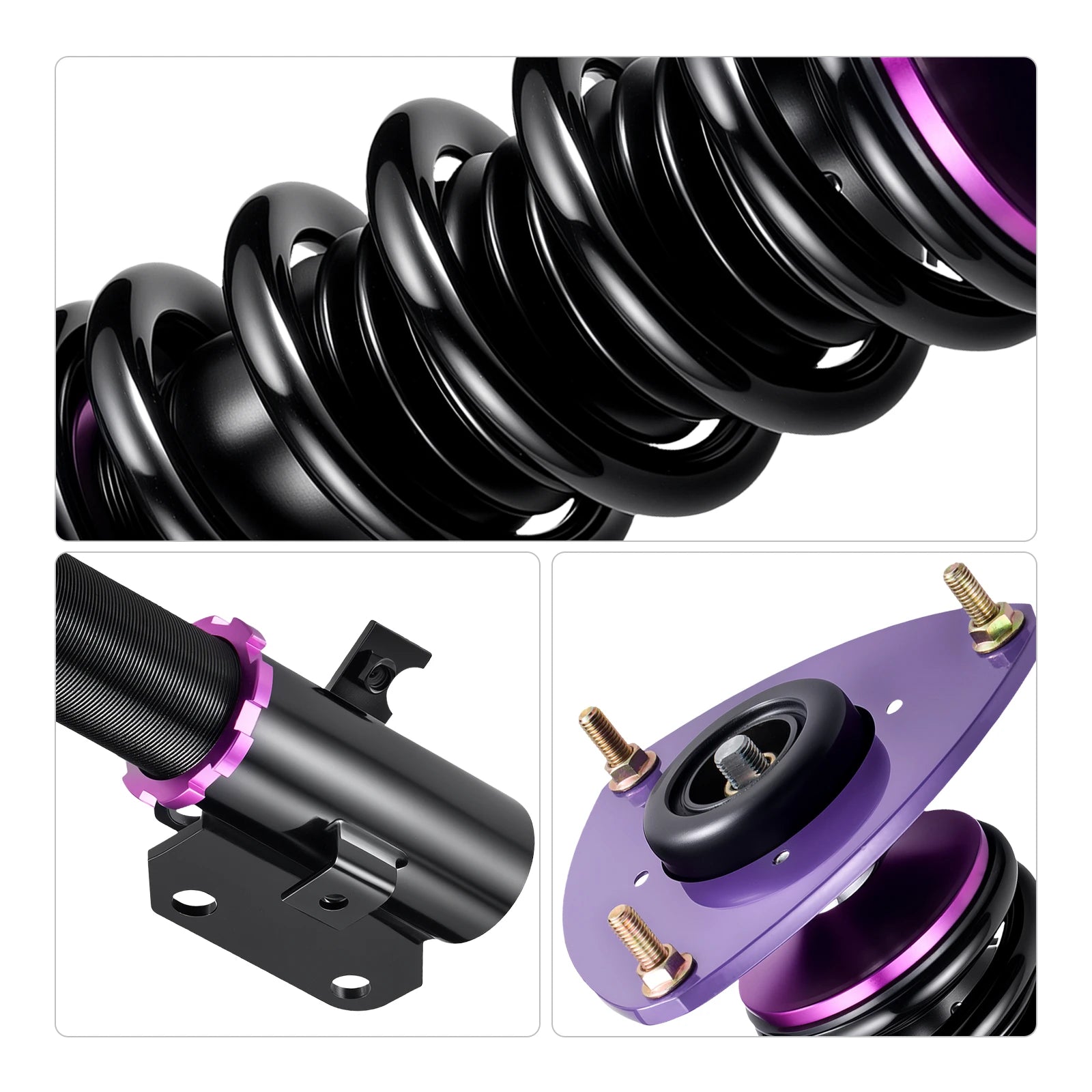 Flashark Adjustable Height Coilover Kit for 2015-2021 Subaru WRX & WRX STI (VA Sedan) Flashark