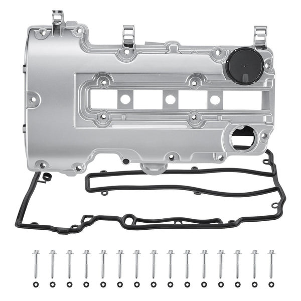 Flashark Aluminum Valve Cover Kit with Gasket, Bolts & Oil Filler Cap for Chevy Cruze 1.4L Flashark
