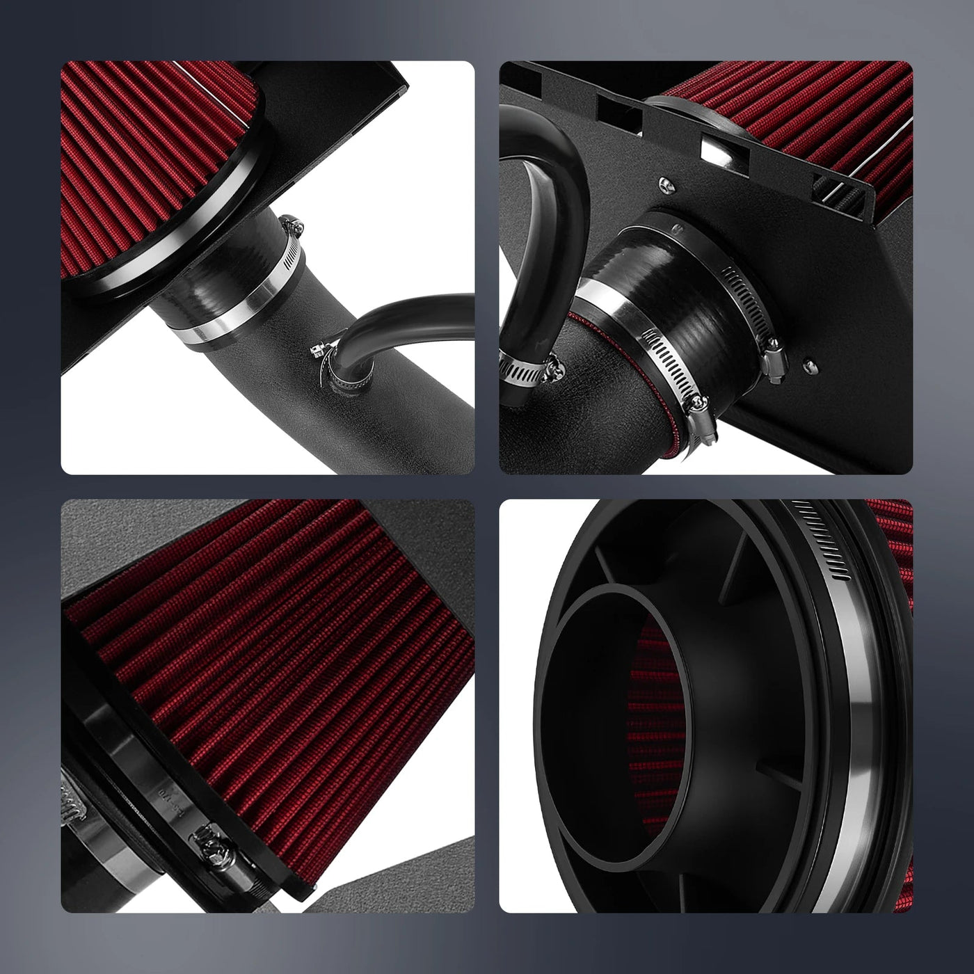 Flashark Cold Air Intake Kit for 2009-2018 Ram 1500 & 2019-2023 Classic 5.7LV8 Flashark
