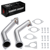 Flashark Downpipe de competición de alto flujo para INFINITI Q60 2017+ / INFINITI Q50 2016+ VR30 3.0L Twin Turbo