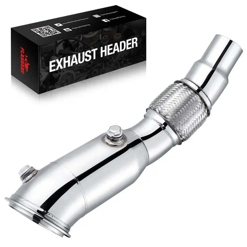 Flashark Racing Downpipe Exhaust for 2011–2017 BMW 528i N20 (F10) Flashark