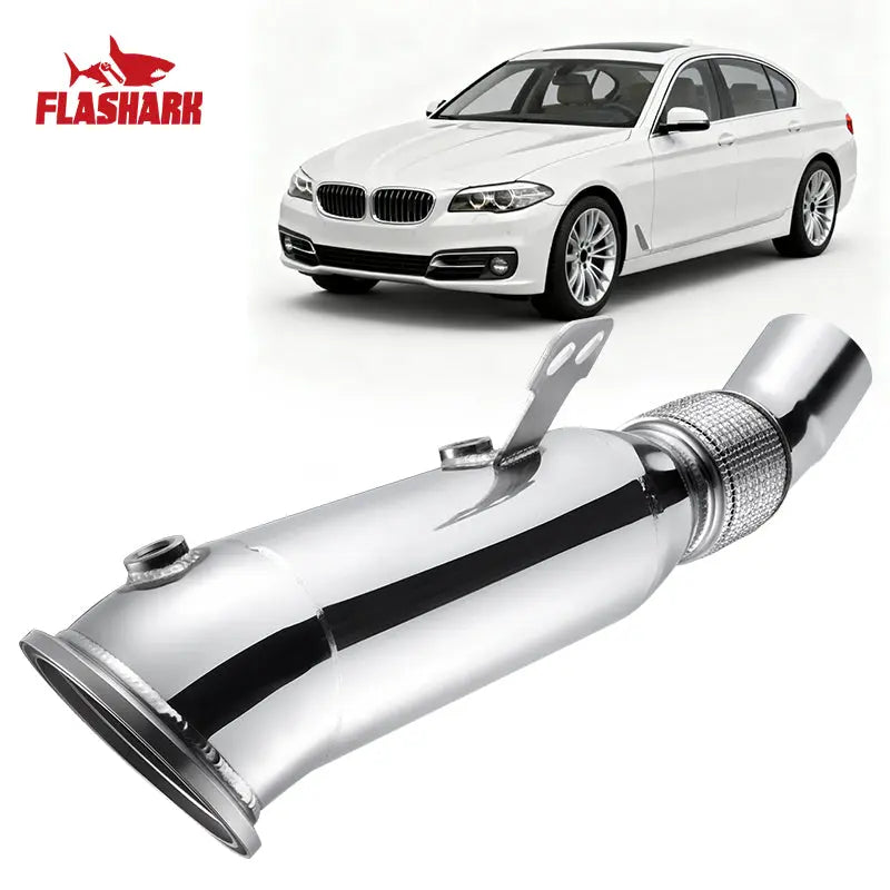 Flashark Racing Downpipe Exhaust for 2011–2017 BMW 528i N20 (F10) Flashark