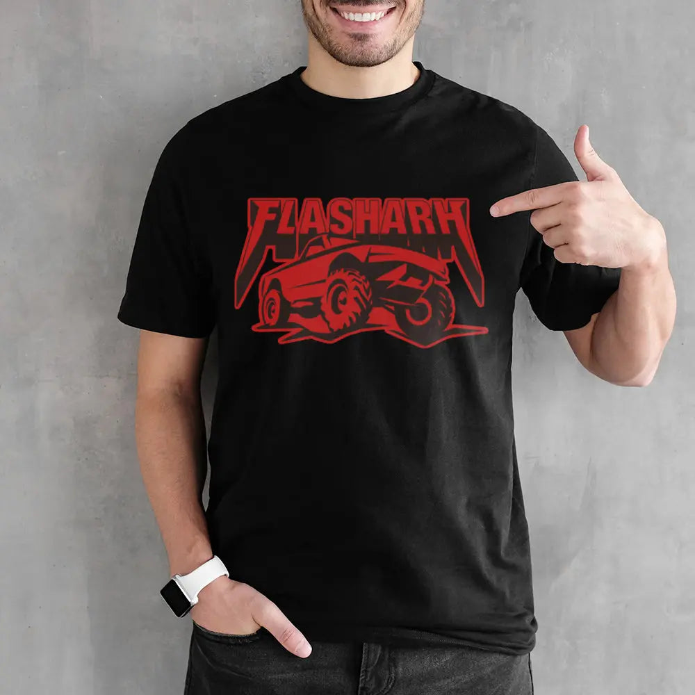 Flashark T-Shirt, Hats & Stickers Flashark