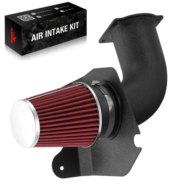 For 1994-1995 Ford Mustang GT / GTS with 5.0L V8 Cold Air Intake Kit Flashark