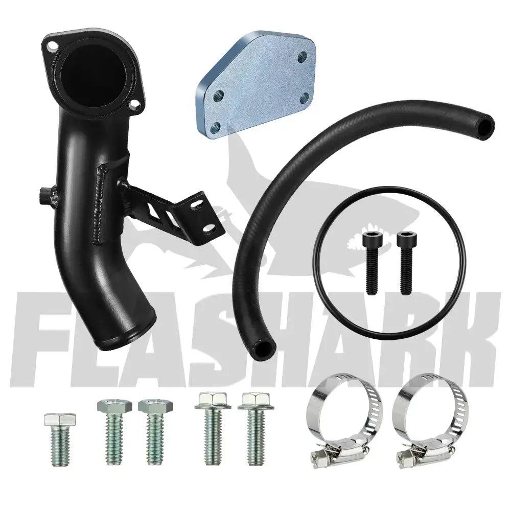 For 2004-2005 6.6L Chevy GMC Silverado LLY Duramax Diesel EGR Delete Kit (Upgraded) Clearance