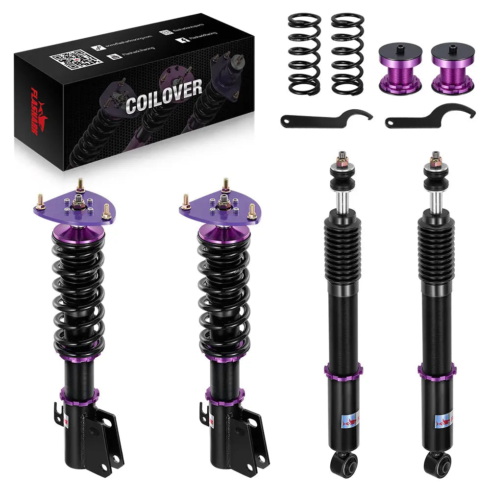 For 2004-2006 Scion XB 2000-2005 Toyota Echo Coilover Suspension Lowering kit Flashark