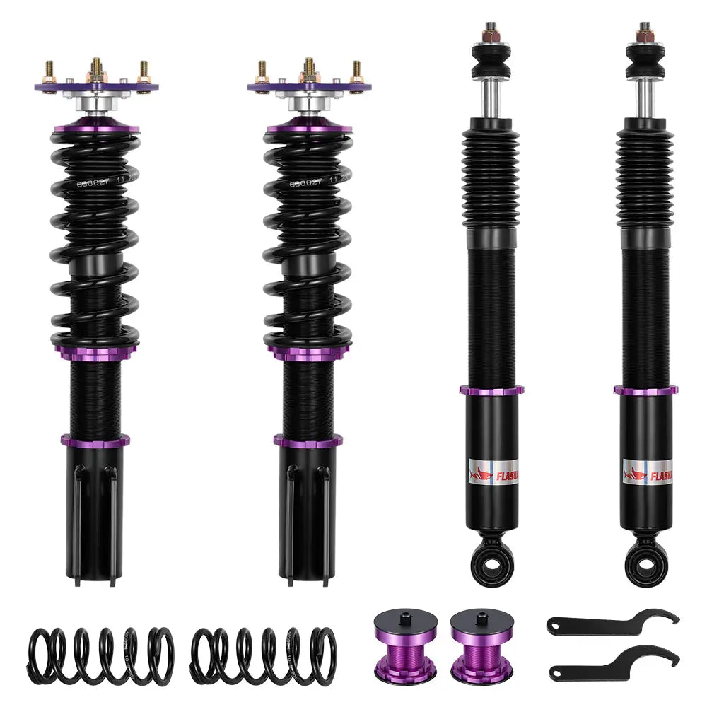 Kit De Amortiguadores + Muelles Godspeed MonoSS 16 Vías Para Scion XB, XA, Echo - Ajustables