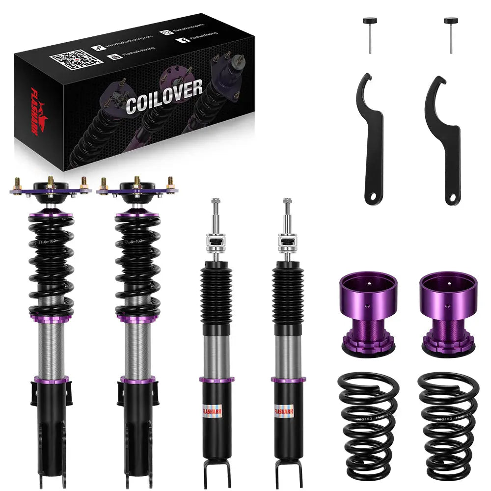 For 2011-14 Hyundai Sonata (YF)&nbsp;32-Way Damping Coilover Shock Absorbers Struts | Flashark Flashark