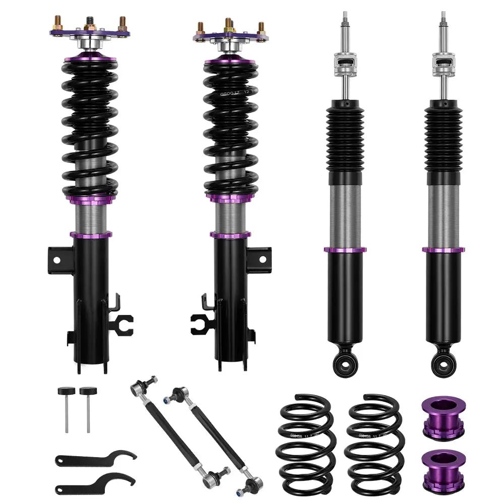 For 2014-2018 Mazda3 (BM/BN) 32-Way Damping Coilover Shock Absorbers Struts | Flashark Flashark