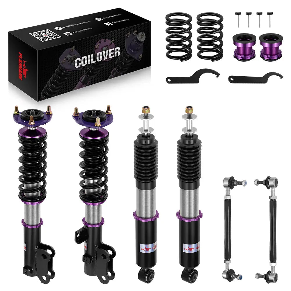 For 2015-2019 Hyundai Sonata (LF) Coilover Shock Absorbers Struts 4PCS | Flashark Flashark