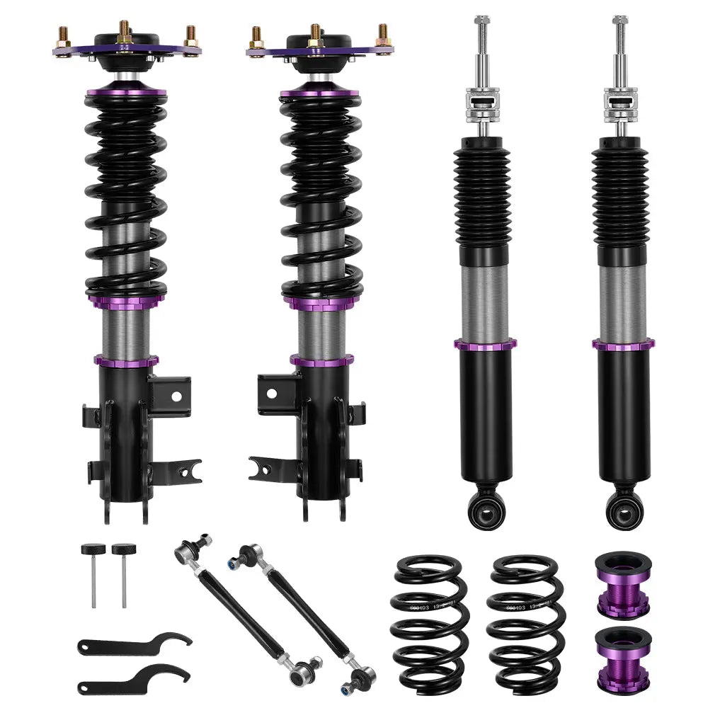 For 2016-2022 Acura ILX (DE2) 32-Way Damping Coilover Shock Absorbers Struts | Flashark Flashark